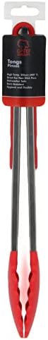 Chef Craft Premium Silicone Tongs, 12 inch - Image 2