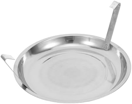 Charcoal Barbecue Ash Catcher Pan 27cm Metal Tray by Alipis