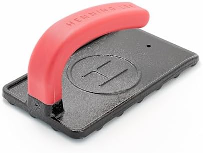 Henning Lee Cast Iron BBQ Grill Press by Henning+Lee