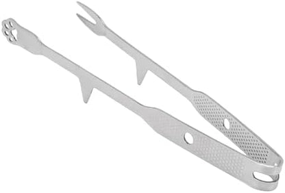 Cooking Tongs Stainless Steel, Bbq Grilling Tongs by Hapivida