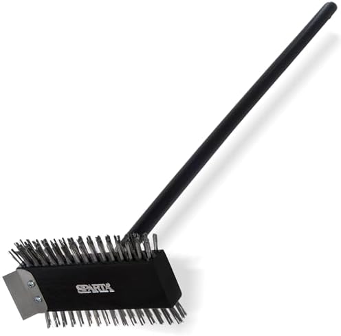 SPARTA 4029000 Stainless Steel Grill Brush, Grill Scraper by CarlisleFoodServiceProducts