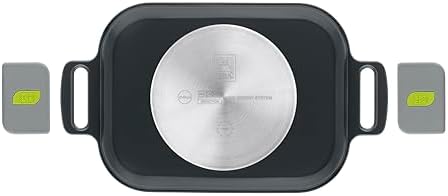 BRA COOKWARE Life Ceramic Nonstick Grill | 12.6x9.4 Inches Aluminum Griddle - Image 2