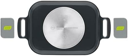 BRA COOKWARE Life Ceramic Nonstick Grill | 12.6x9.4 Inches Aluminum Griddle - Image 2