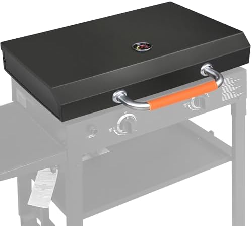Hinged Lid for Blackstone 28 inch Griddle, Hood Hard Cover Hinged Lid by CANDANA
