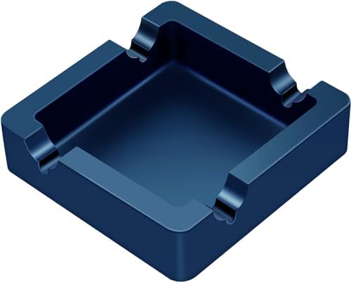 Cigar Ashtray Big Ashtrays for Cigarettes Patio Outdoors Large Dual-use Rest by OILP
