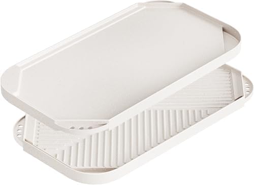 Caannasweis nonstick grill pan for stove top Reversible Griddle 19.5" x 11" by Caannasweis