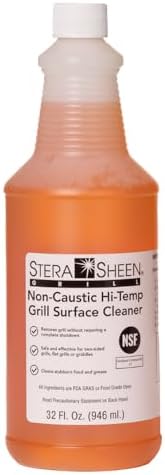 Stera Sheen - Grill Cleaner - Food Safe, Non-Caustic Formula - Restaurant & by SteraSheen
