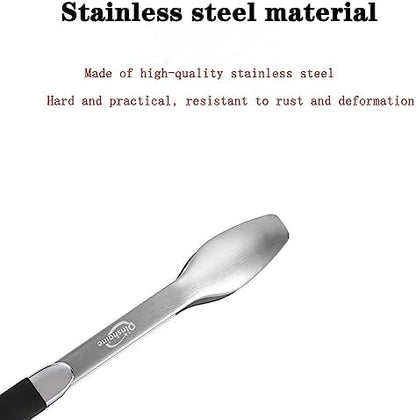 Commercial Grade Barbecue Tongs Stainless Steel 17-Inch Extra Long Heavy Duty - Image 4