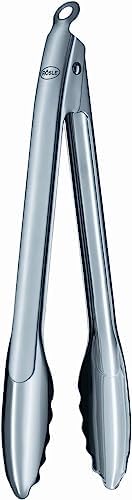 Rosle 12916 Stainless Steel One-Handed Lock and Release Tongs 12 in. - Image 2