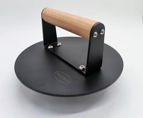 Kitchen Tools Smashed Burger Press 3 lbs Heavy-Duty Smash Bacon Press Equipped by JNXHON