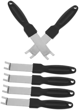6pcs Stainless Steel BBQ Grill Gripper by Ifundom