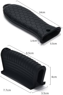 4 Pack Silicone Cast Iron Skillet Handle Covers - Image 2