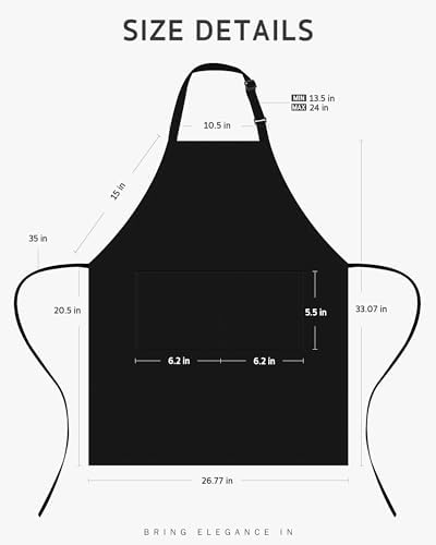 Syntus Chef Apron for Men Women - Image 3