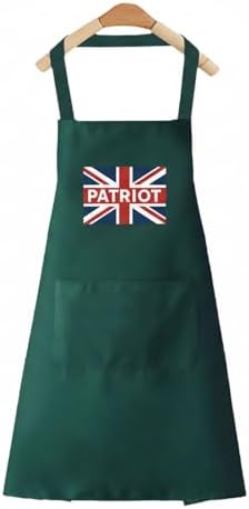 Patriotic Flag Flag Waterproof Apron Barber Chef Bib BBQ Chef Kitchen Aprons by FaceYee