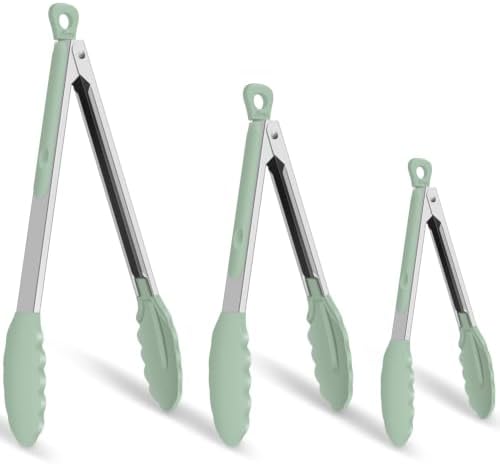 HOTEC Stainless Steel Kitchen Tongs by Hotec