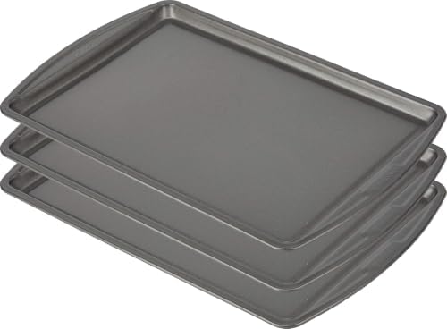 GoodCook Everyday Baking Sheet_Set Nonstick Carbon Steel Standard-Sized Cookie by GoodCook