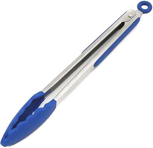Chef Craft Premium Silicone Cooking Tongs, 12 inch by ChefCraft