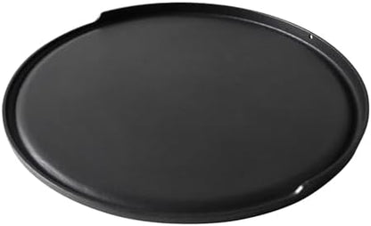 18" Round Cast Iron Griddle for Oklahoma Joe's & More Charcoal Kettle Grill by SafBbcue