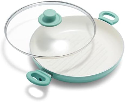 GreenLife 11” Healthy Ceramic Nonstick Grill Pan by GreenLife