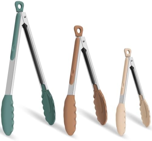 HOTEC Stainless Steel Kitchen Tongs by Hotec