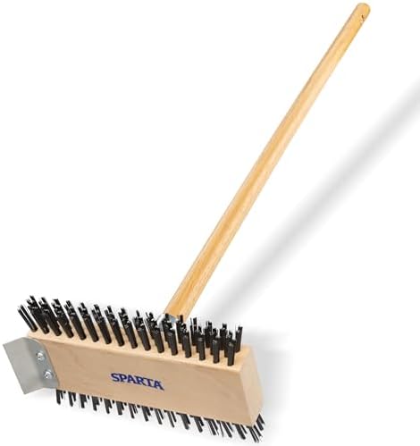 SPARTA 4002600 Stainless Steel Grill Brush, Grill Scraper by SPARTA