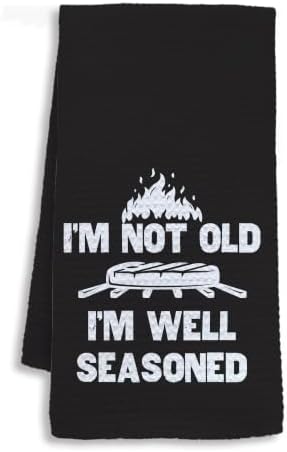 Funny Grilling Cooking Hand Towels by Unknown