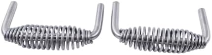 2X 5-3/8" Stainless Spring Handles - Image 6