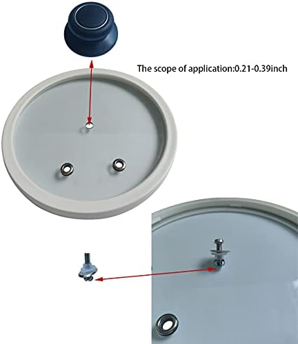 4 Pack Bakelite Kitchen Pot Lid Handle, Replacement Holding Handle Knobs - Image 3