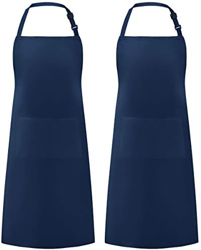 Syntus Apron for Men Women, Adjustable Cooking Kitchen Apron by Syntus