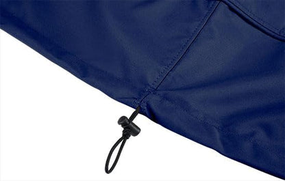 Eevelle Meridian Patio Oval Table Set Cover with Marine Grade Fabric - Outdoor Table Cover - Furniture Set Covers for Dining Table - Easy to Install - (25"H x 88"L x 60"W, Navy)