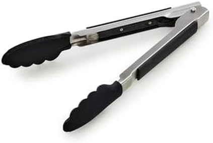 KitchenAid Silicone Tipped Side Locking Tongs, 9 Inch by Unknown