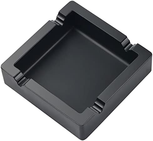 Cigar Ashtray Big Ashtrays for Cigarettes Outdoors Patio Large 4 Dual-use Rest by OILP
