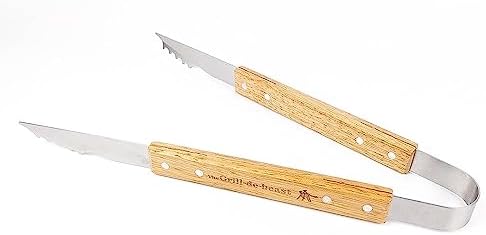 Grill-de-beast Stainless Steel Tongs - Image 5