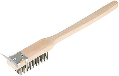 Update International BRW-20HD 20" Long Handle Wire Brush - Image 2