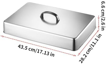 Rectangle Cheese Melting Dome, Basting Cover - Image 5