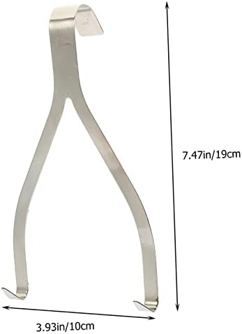 TOYANDONA 8pcs Stainless Steel Meat Hooks Kitchen Hooks - Image 5