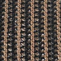 Eden's Decor Straight Flat-Edged Sun Shade Sail Rectangular 14' x 17' Brown - Image 8