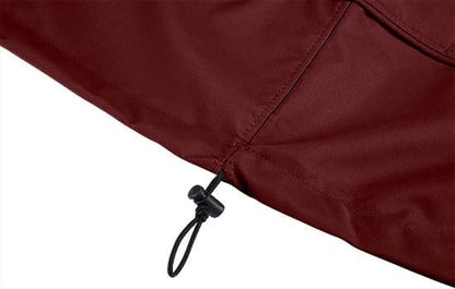 Eevelle Meridian Patio BBQ Grill Cover for Outdoor Grill - Marine Grade Fabric - Durable - Waterproof Covers - All-Weather Protection Barbeque Gas Grill Cover – (48" H x 64" W x 24" D, Burgundy)