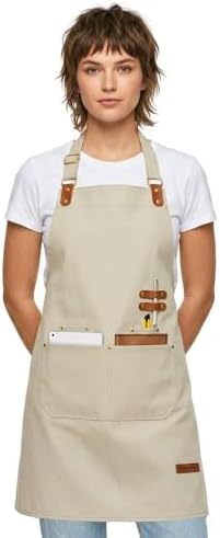 APRONPANDA Chef Apron for Men Women by APRONPANDA