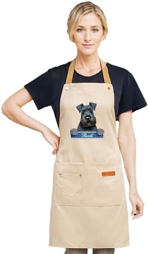 DIY Custom Pet Name Art Dog Kitchen Apron by Unknown