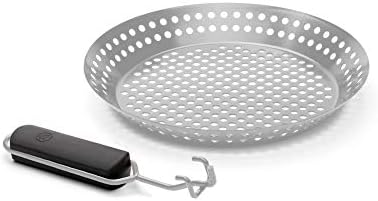 Outset Grill Skillet With Removable Handle, Stainless Steel - Image 2