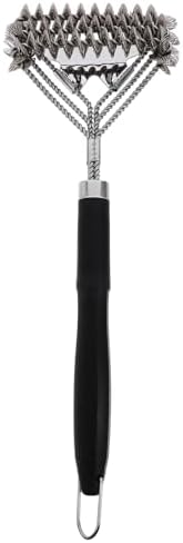 Stainless Steel Spring Grill Brush by MOBUTOFU