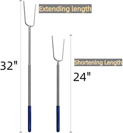 RAOMEIDE 32" Heavy Duty Hot Dog Roasting Sticks - Image 2