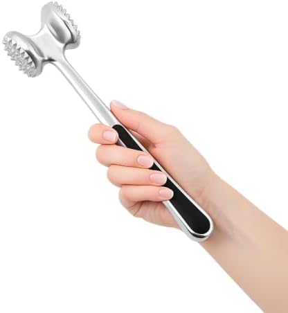 Restaurantware Met Lux Meat Tenderizer, 1 Double-Sided Meat Mallet - Image 6