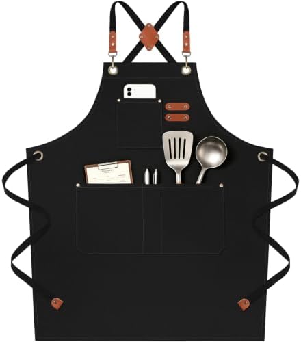NLUS Chef Aprons for Men Women by NLUS