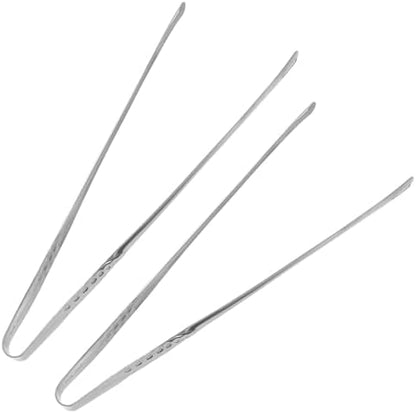 Waziaqoc 2 Pack 11 Inch Kitchen Cooking Tweezers, Stainless Steel Tweezers Tongs - Image 5