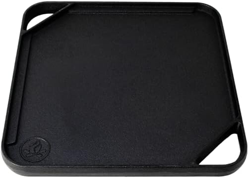 10.5 inch Single-Burner Reversible Cast Iron Grill/Griddle - Image 4