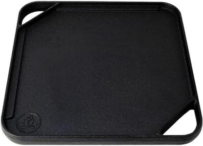 10.5 inch Single-Burner Reversible Cast Iron Grill/Griddle - Image 4