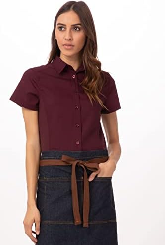 Chef Works Unisex Memphis Half Bistro Apron - Image 3