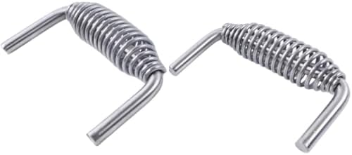 2X 5-3/8" Stainless Spring Handles - Image 5